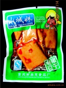 散装豆干重庆美惠食品厂山城妹泡椒豆干重庆特产休闲食品