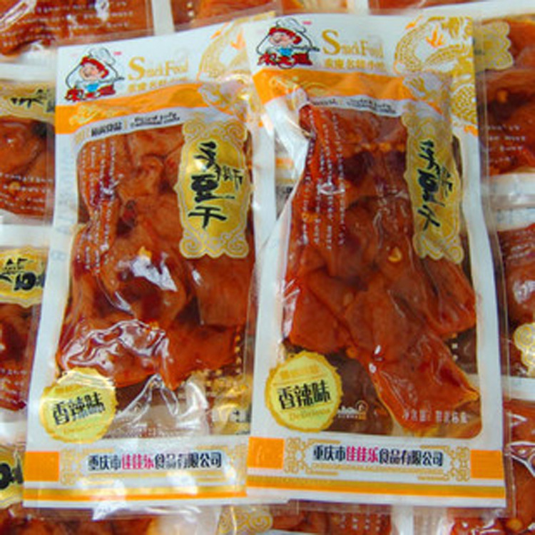 供应 宋大妈 手撕豆干 一箱20斤 可配4口味