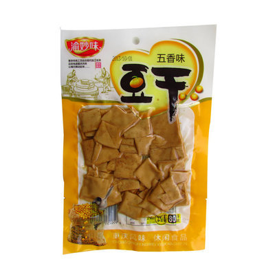 【供应重庆特产 休闲食品 五香豆干 豆干批发】价格,厂家,图片,其他休闲与焙烤食品,重庆市佳禾食品-